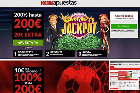 marca apuestas casino bonos