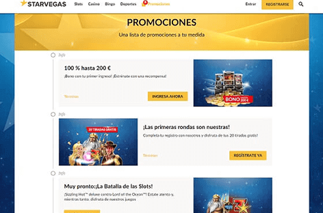 starvegas promociones