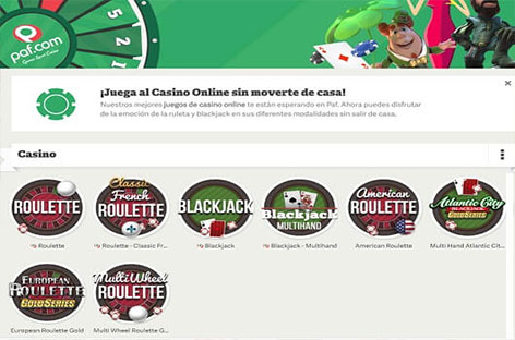 paf casino ruleta